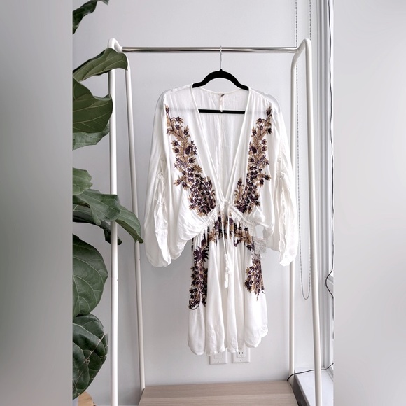 Free People Dresses & Skirts - NWT - FREE PEOPLE | Pretty Pineapple Dress White XS